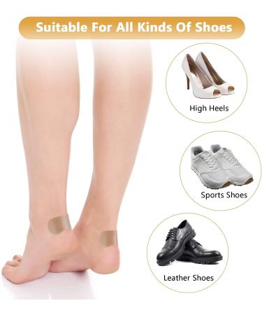 Sibba Moleskin Tape Foot Care Patches - 8 Sheets of Adhesive Foam Blister Pads for Men and Women - Waterproof Shoe Heel Inserts Protectors - Buy Online on GoSupps.com