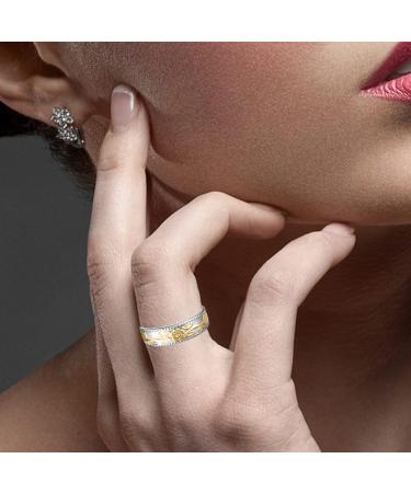 Vicmag 4X Strength Magnetic Copper Rings for Women | 3500 Gauss Magnets | Adjustable, Pure Copper | Jewelry Gift Box | 2PCS (Silver & Silver Gold Plum) - Buy Online on GoSupps.com
