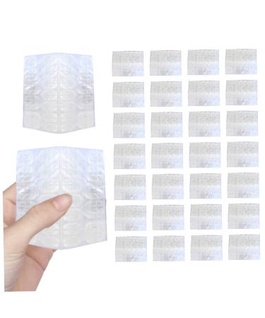 Nail Adhesive Tabs Nail Glue Stickers Double Sided Nail Jelly Glue for Manicure Decoration 30 Sheets.