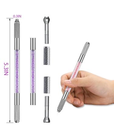 Shop PreciRise Microblading Pen & Supplies - Practice Skin + Two Purple Pens for Beginners & Artists - International Shipping Available - Buy Online on GoSupps.com