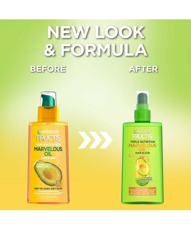 Garnier Fructis Triple Nutrition Marvelous Oil Hair Elixir 5oz - Buy Online on GoSupps.com
