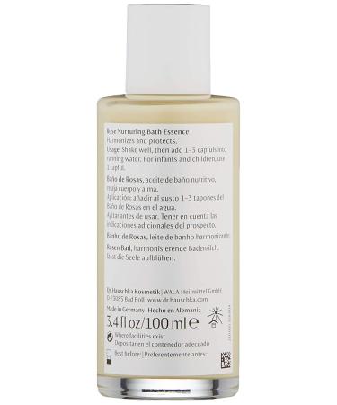 Dr. Hauschka Rose Nurturing Bath Essence 3.4 Fl Oz - Luxurious Relaxation for Body and Mind - Buy Online on GoSupps.com