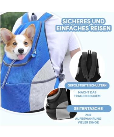 SWZEC Hundeliebling Dog Backpack - Small Black | Best International Shipping for Pet Lovers - Buy Online on GoSupps.com