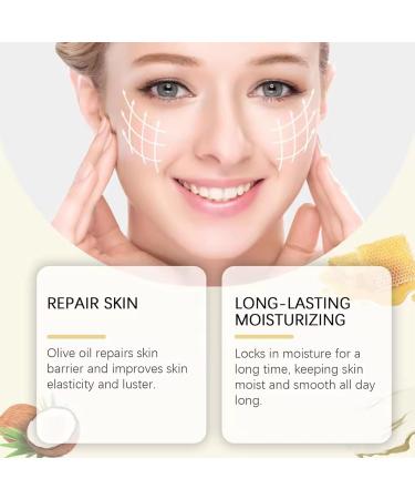 Gcroet 2Pcs Whipped Tallow and Honey Balm 120g Beef Tallow Moisturizer for Face and Body Sensitive Skin Cream with Vitamin E Fragrance Free. - Buy Online on GoSupps.com