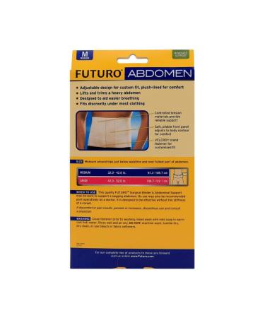 FUTURO Abdomen Compression Support - Breathable Large Size | International Shipping Available - Buy Online on GoSupps.com