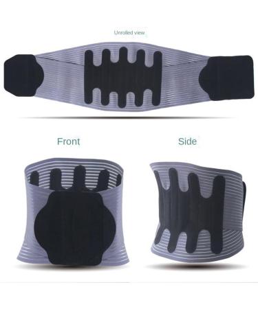 Back Brace Lumbar Support 1pcs Summer Breathable Back Brace Waist Back Support Lumbar Decompression Waist Belt(Large) Large Blue - Buy Online on GoSupps.com