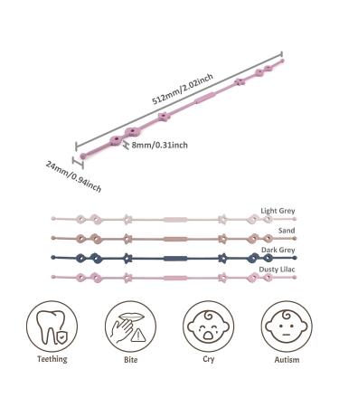 4 Pack Baby Toys Pacifier Chains & Silicone Cup Catchers - BPA-Free Food-Grade Silicone for Strollers High Chairs & Car Seats - Buy Online on GoSupps.com