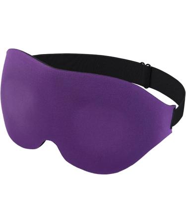 Memory Foam Purple Eye Mask - Shading, Ventilation for Better Sleep - Buy Online on GoSupps.com