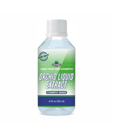 MYOC Orchid Liquid Extract | Cosmetic Grade Botanical Ingredient | Non-Edible | Herbal Extract for DIY Skin Care & Hair Care | 120 ml