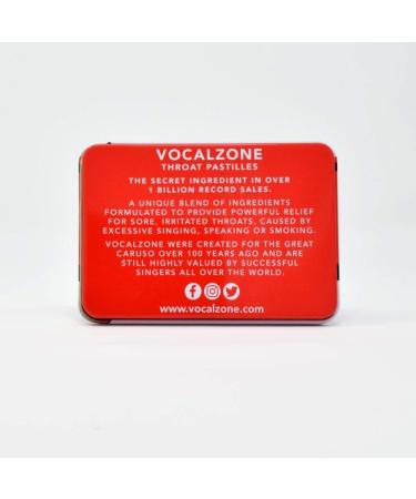 Vocalzone Original 3 Pack Bundle + Free Tin | Sore Throat Relief Pastilles - Buy Online on GoSupps.com