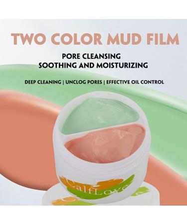 Clay Face Mask - Clay Mask For Controlling Oil And Refining Pores 2 Colors Cleansing Mask Deep Cleansing Mud Mask Spa Face Mask For Detoxing Hydrating Face Mask Improve Pore Blemish - Buy Online on GoSupps.com