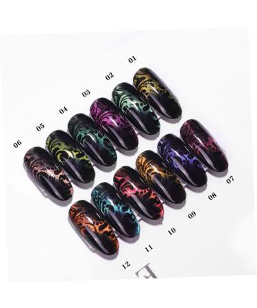 Balacoo 2pcs Nail Molding Gel Glitter Polish Cat Eye Nail Varnish Gel Top Coat 9 5.3*2.2cmx2pcs As Shownx2pcs - Buy Online on GoSupps.com
