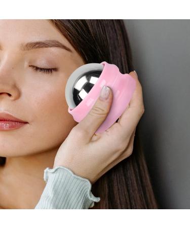 Minkissy Face Ice Balls Stainless Steel Face Cooling Ball Globe Face Attracting Skin Care Tools for Women Men Reduce Swelling Pores Wrinkles Pink - Buy Online on GoSupps.com