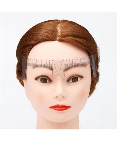 XROLAND Eyebrow Ruler Plastic Eyebrow Ruler Nose Positioning Eyebrow Grooming Ruler Eyebrow Stencil Makeup Microblading Measuring Shaper Tool - Buy Online on GoSupps.com