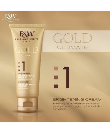 BRIGHTENING CREAM WITH AHA | GOLD - Buy Online on GoSupps.com