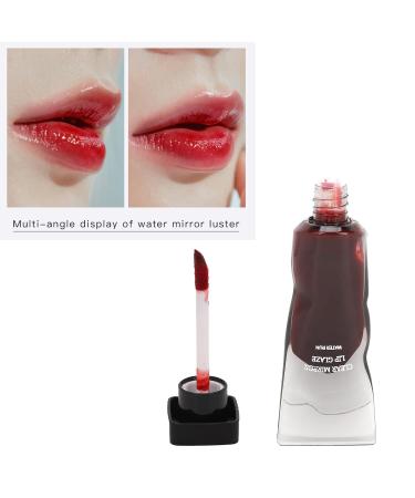 Yinhing Clear Mirror Lip Gloss - Long Lasting Black Lip Glaze for Independent Women | 5g Elegant Style - Buy Online on GoSupps.com