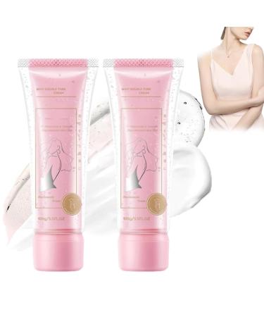 Aisasea Whitening Cream, Aisasea Whitening Lotion, Double Tube Whitening Moisturizing Cream, Brightening Body and Face Toning Cream, Improve Dull Skin (2pcs)