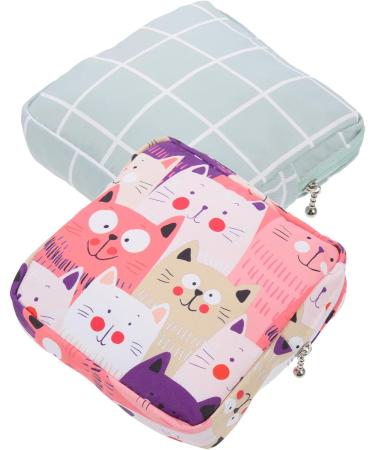 Healeved 4-Piece Women's Storage Bags - Cotton Period & Tampon Pouches for Travel & School - Buy Online on GoSupps.com