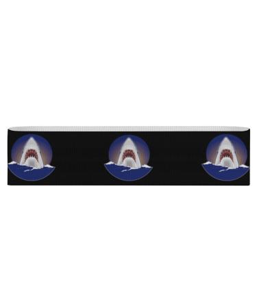 Great White Shark Resistance Bands for Working Out Non-slip Legs Booty Yoga Straps Physical Therapy Aids