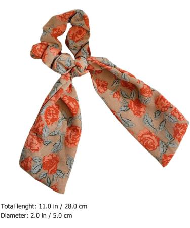 LALAFINA Satin Hair Scrunchie Rope Accessories Ties Scarf Scarf Set Scrunchies Hair Rings - Buy Online on GoSupps.com