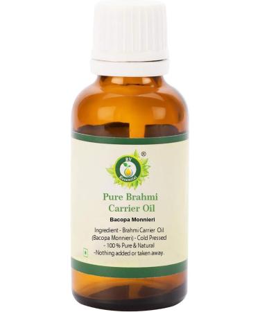 R V Essential Pure Brahmi Oil 5ml (0.169oz)- Bacopa Monnieri (100% Pure and Natural Rare Herb Series) 0.17 Fl Oz (Pack of 1) - Buy Online on GoSupps.com
