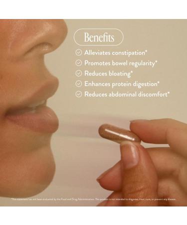 Arrae Constipation Relief Capsules Gentle Natural Bowel Support Clinically Proven for Regularity & Comfort Non-Stimulant Overnight Relief 45 Capsules - Buy Online on GoSupps.com