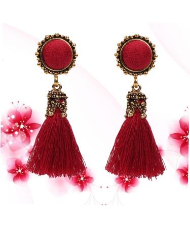 Yardenfun Earring Studs for Women Fringe Earrings for Women Dangle Earrings Pendant Personality Miss Jewelry - Buy Online on GoSupps.com