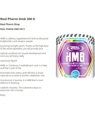 HMB (300 g) Powder Exotic with Tropical Fruits for Healthy Muscles Regeneration Building - Buy Online on GoSupps.com