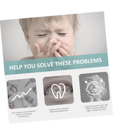 Beavorty 3-Pack Silicone Baby Toothbrushes | Toddler Oral Care & Fingertip Brushes for Children - Buy Online on GoSupps.com