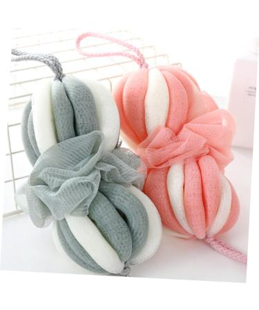 NOLITOY 3pcs Bath Sponges - Exfoliating Loofahs & Shower Scrubs for Adults | Cute Body Wash Pouf - Ideal for All Skin Types - Buy Online on GoSupps.com