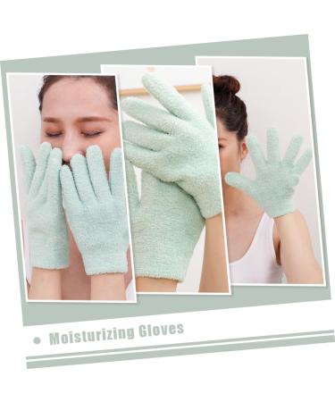 Healeved 1pair Gel Gloves Hand Spa Gloves Sleeping Gloves Night Moisturizing Gloves Dry Hands Lotion Gloves for Dry Cracked Hands Miss Internal Moisturizing Gel Moisturize Leather Gloves - Buy Online on GoSupps.com