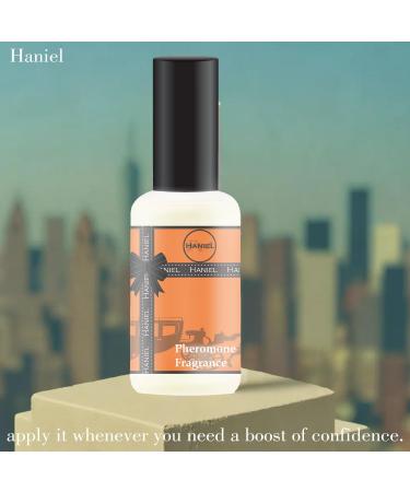 Haniel Men's Cologne: Spicy Wooded Sophistication - Orange Grapefruit Pepper Geranium Patchouli Cedar Vetiver Tranquil Balm - Long-Lasting Refreshing and Alluring Cologne for Men - Buy Online on GoSupps.com