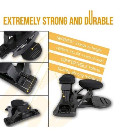 JLASDR Magic Neck Support Adjustable Cervical Vertebrae Relaxation for Neck & Shoulder Pain Relief - Buy Online on GoSupps.com