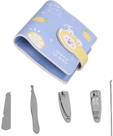 XiXiYang Nail Clippers Manicure Set 5 in 1 Stainless Steel Professional Pedicure Nail Kit Portable Nail Trimming Set Nail Cutter Thick Nails Portable - Convenient Nail Kit for Travel & Home Use(Pink) - Buy Online on GoSupps.com