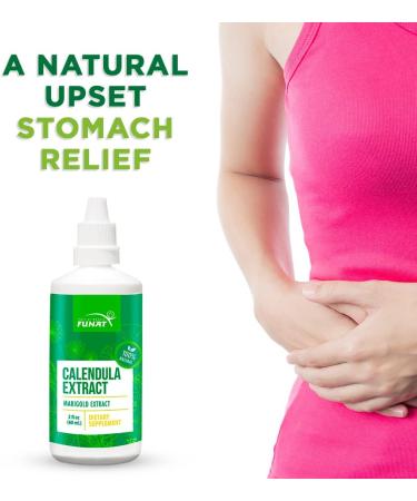 FULL OF NATURE FUNAT Calendula Marigold Extract: Promotes Healthy Skin and Digestive Wellness 2 fl Oz | 60 ml - Buy Online on GoSupps.com