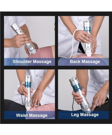 Shock Wave Physiotherapy Instrument | Deep Tissue Massage Device for Muscle Pain Relief | Extracorporeal Shock Wave Therapy - International Shipping - Buy Online on GoSupps.com