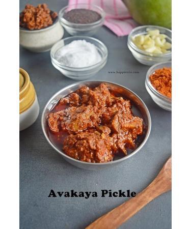 Priya Mango Pickle Avakaya |Traditional Indian Authentic Pickle | Indian Origin | with Great Flavor | Spicy & Sour | Vegan | Eaten With Indian Dinner Or With Indian Breakfast|300g Pack of 2 - Buy Online on GoSupps.com