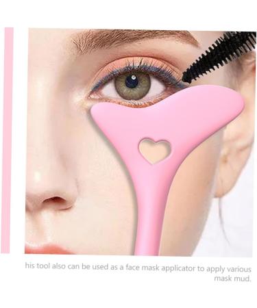 Eyeliner Aid Eyeshadow Silicone Molds Eyeliner Template Tools Marscara Drawing Aid Eyelash Tool Face 11.7X5.9CM Pink - Buy Online on GoSupps.com