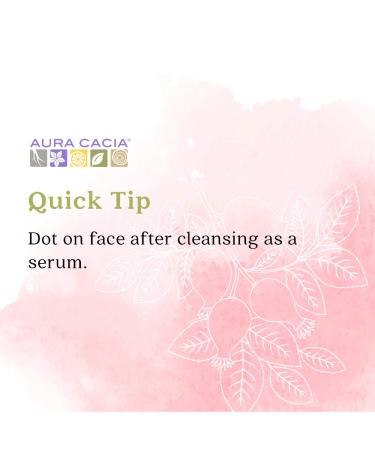 Organic Rosehip Skin Care Oil | Aura Cacia | GC/MS Tested | 30ml | Restoring Rosehip Oil - Buy Online on GoSupps.com