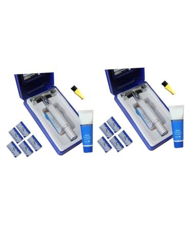 Beaupretty 2st vintage razor razor shaving razor sharpener men Shaver exquisite razor arts shaving Shaving Cream Rasirer Rasuradoras Para Hombres Razing Double -side man