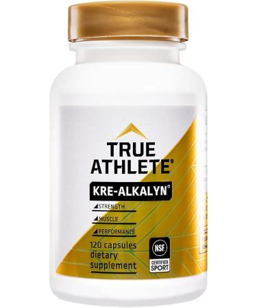 True Athlete Kre Alkalyn 1500mg - Buffered Creatine for Muscle Gain Strength & Performance - NSF Certified - 120 Capsules - Buy Online on GoSupps.com