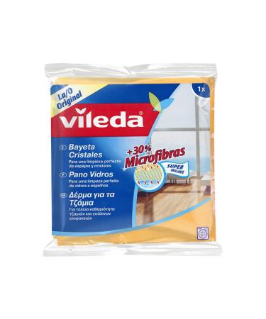 Vileda Window Cloth European Import - 3 Count