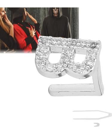 Shop Hip-Hop Teeth - Individual English Letter B Silver Halloween Tooth Accessories & Ornaments - Buy Online on GoSupps.com