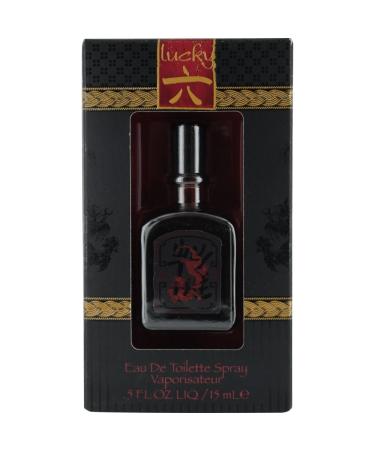 Liz Claiborne Lucky Number 6 Men Eau De Toilette Spray 0.5 Ounce Pineapple 0.5 Fl Oz (Pack of 1)
