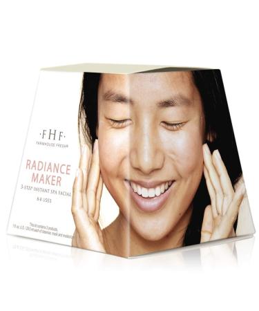 FarmHouse Fresh Radiance Maker 3-Step Instant Spa Facial Kit - Revitalize Your Skin | International Shipping Available - Buy Online on GoSupps.com