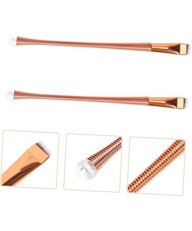 Ipetboom 2pcs Eyeliner Brush Makeup Brush Eye Gel Keychain Pouch Eye Brush Slanted Eye Tool Brush Girl - Buy Online on GoSupps.com