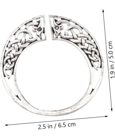 MAGICLULU Vintage Viking Hairpins Metal Knot Hairpin Alloy Slide Hair Clip Hair Barrette Hair Bun Stick Viking Hair Stick Viking Hair Accessories Alloy Knot Hair Clip Metal Knot Hair Clip - Buy Online on GoSupps.com