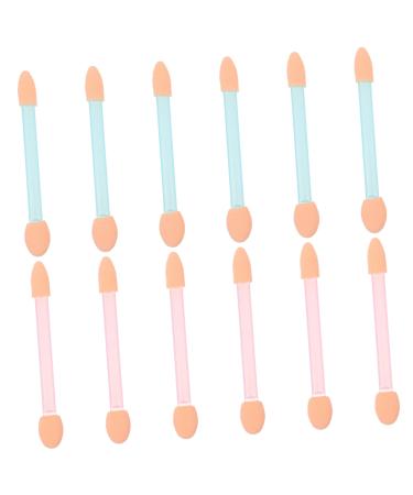 WOONEKY 24pcs Eye Shadow Applicator Foam Eyeshadow Brush Cosmetic Eyeshadow Sponge Eyeshadow Paint Brush