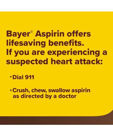 Bayer 325mg Coated Tablets (200 Count) - Fast-Acting Pain Relief - Buy Online on GoSupps.com