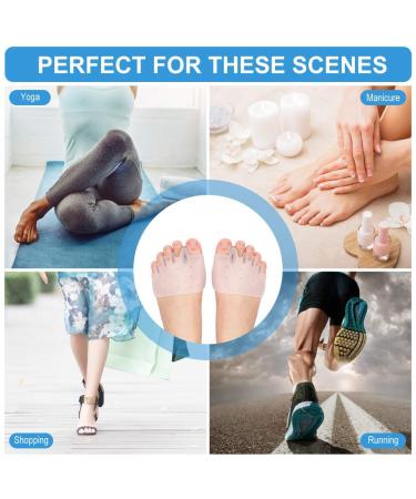 DOACT 3-Hole Bunion Corrector Protector with 5-Hole Big Toe Straighteners Gel Toe Separator Foot Splint Support for Hallux Valgus Overlapping Hammer Turf Bent Toe Day and - Buy Online on GoSupps.com